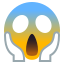 Face screaming in fear :scream: 😱