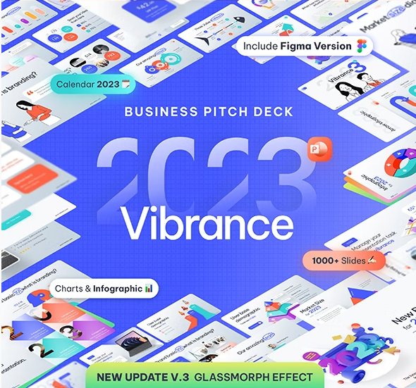 [BrandEarth] 2023 Vibrance Premium PowerPoint Presentation Template ...